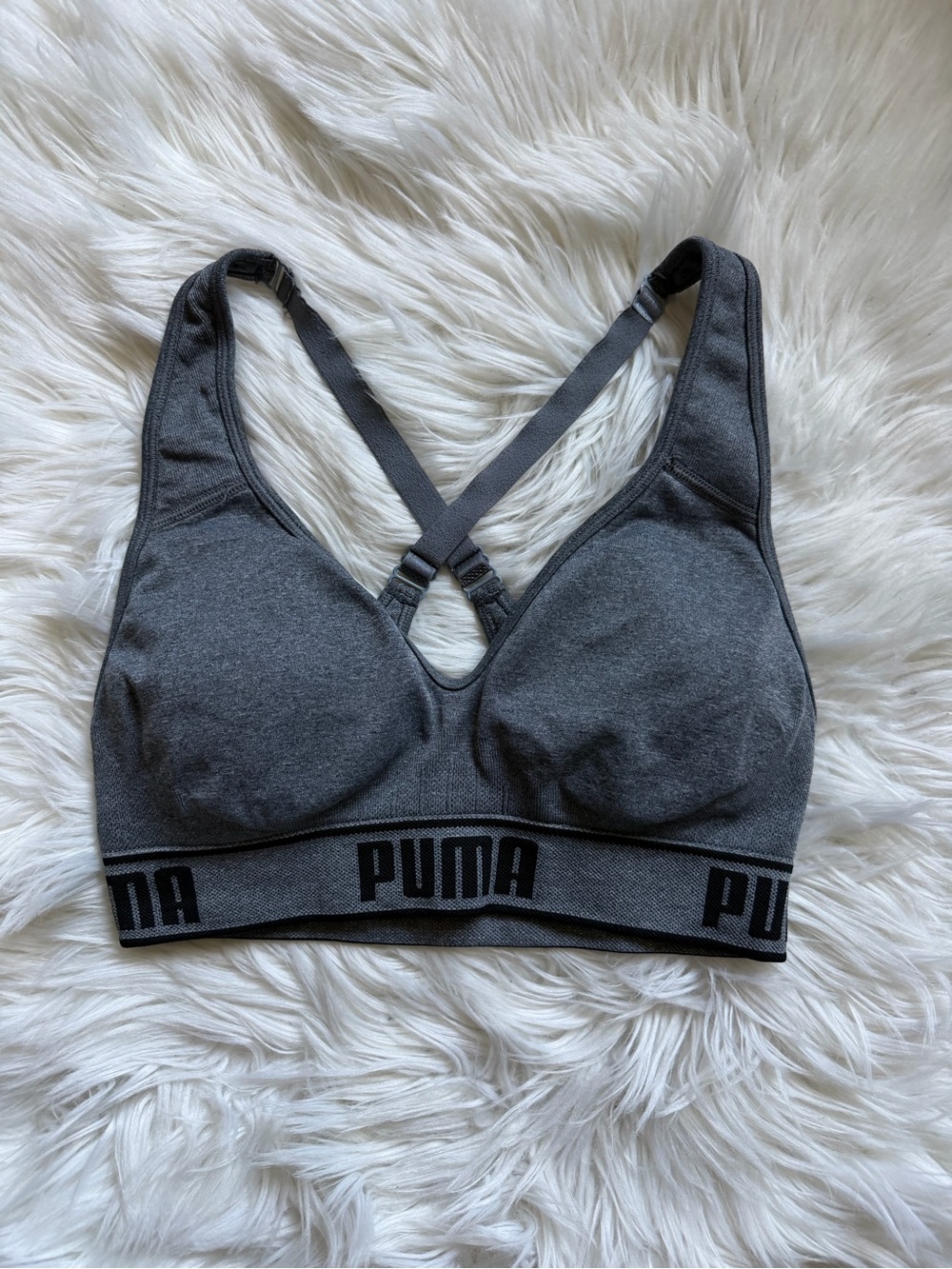 PUMA racerback sports bra